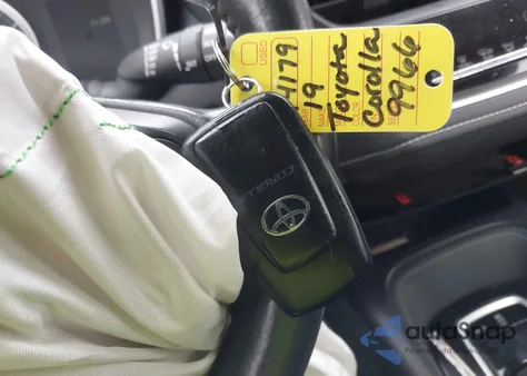 2019 Toyota Corolla Se из США, поврежденный, VIN JTNK4RBE2K3049966